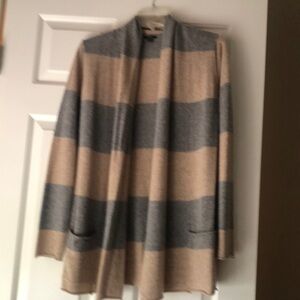 Cashmere open style cardigan